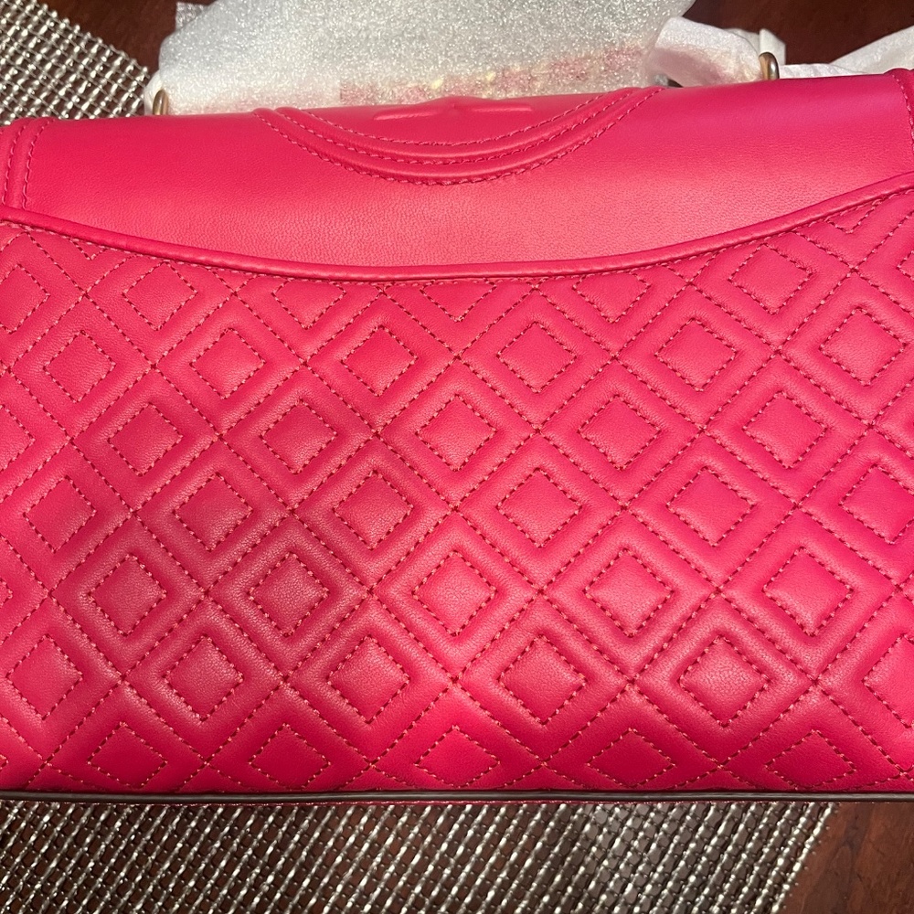 Tory Burch Fleming Convertible Shoulder Bag Medium Size - Picture 4 of 7